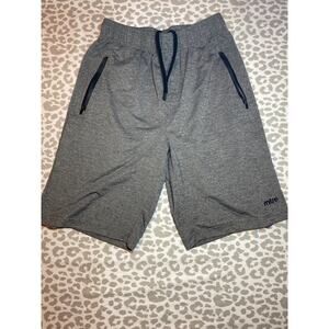 Mitre Men’s ProFlow Athletic Shorts – Gray – Size Small